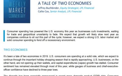 A Tale of Two Economies | Weekly Market Commentary | November 11, 2019