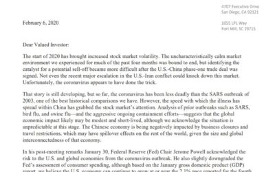 Client Letter | Bumps in the Road | February 6, 2020