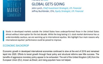 Global Gets Going | Weekly Market Commentary | February 10, 2020