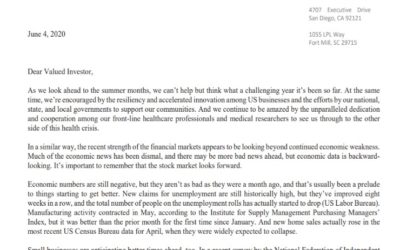 Client Letter | Looking Forward | June 4, 2020