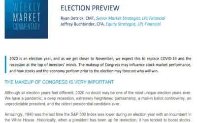 Election Preview | Weekly Market Commentary | July 6, 2020