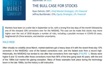 The Bull Case for Stocks | Weekly Market Commentary | September 14, 2020