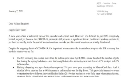 Client Letter | 2021 Brings a Fresh Start | January 7, 2021