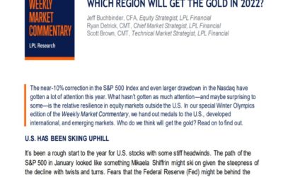 Which Region Will Get the Gold in 2022? | Weekly Market Commentary | February 7, 2022